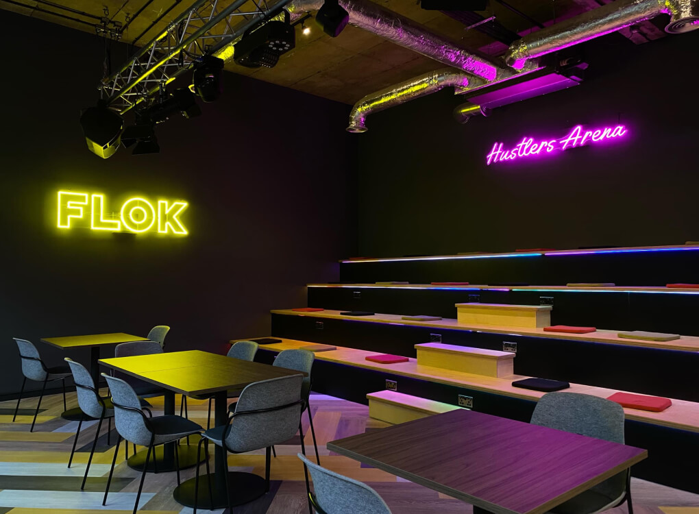A photo of the Flok Co-Working Space in Middlesbrough